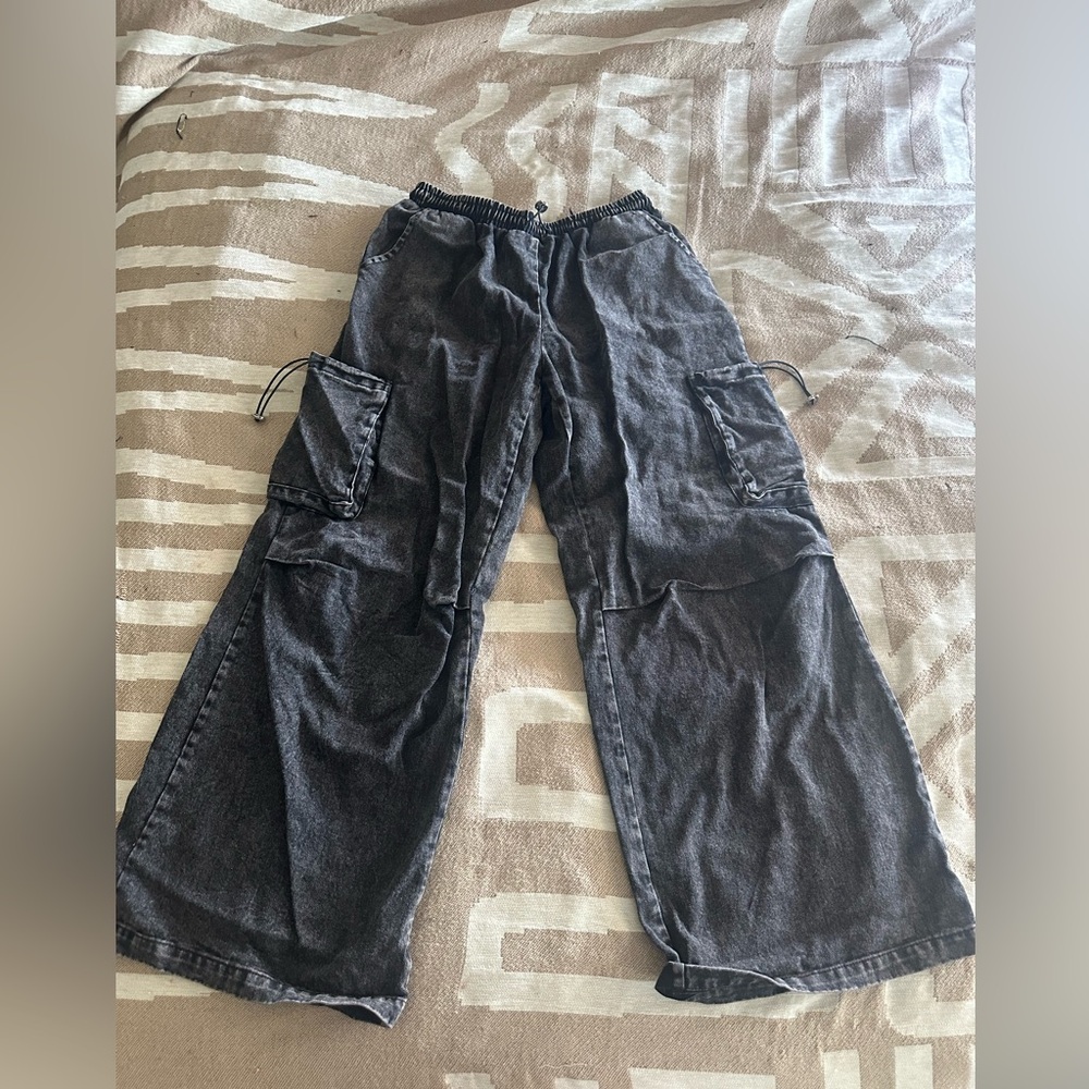 Men's Black Cargo Pants